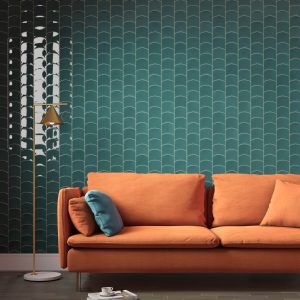 Lifestyle Teal Grassy